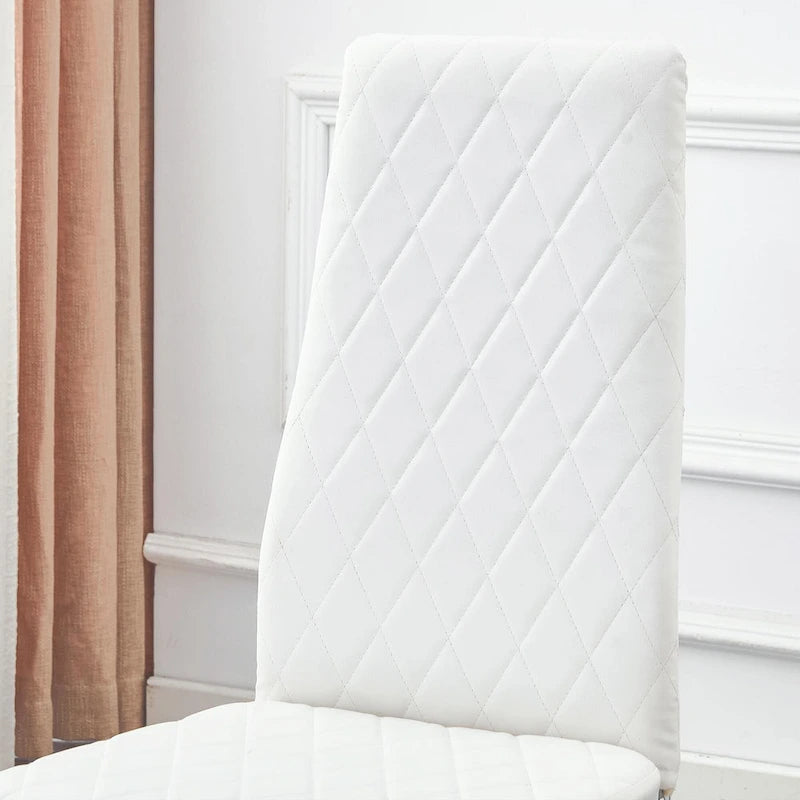 Lot de 6 chaises de salle à manger au style moderne