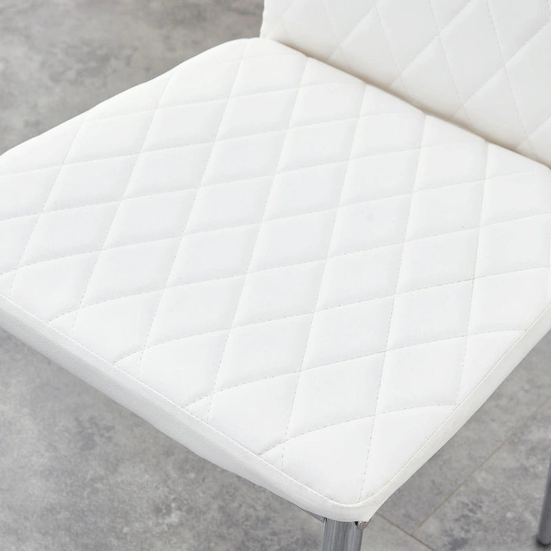 Lot de 6 chaises de salle à manger au style moderne