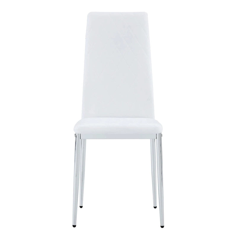 Lot de 6 chaises de salle à manger au style moderne