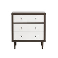 Commode moderne du milieu du siècle à 3 tiroirs