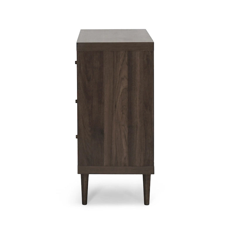 Commode moderne du milieu du siècle à 3 tiroirs
