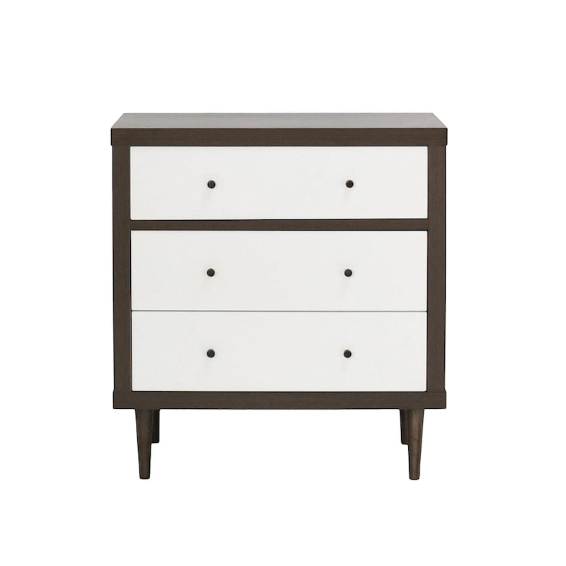 Commode moderne du milieu du siècle à 3 tiroirs