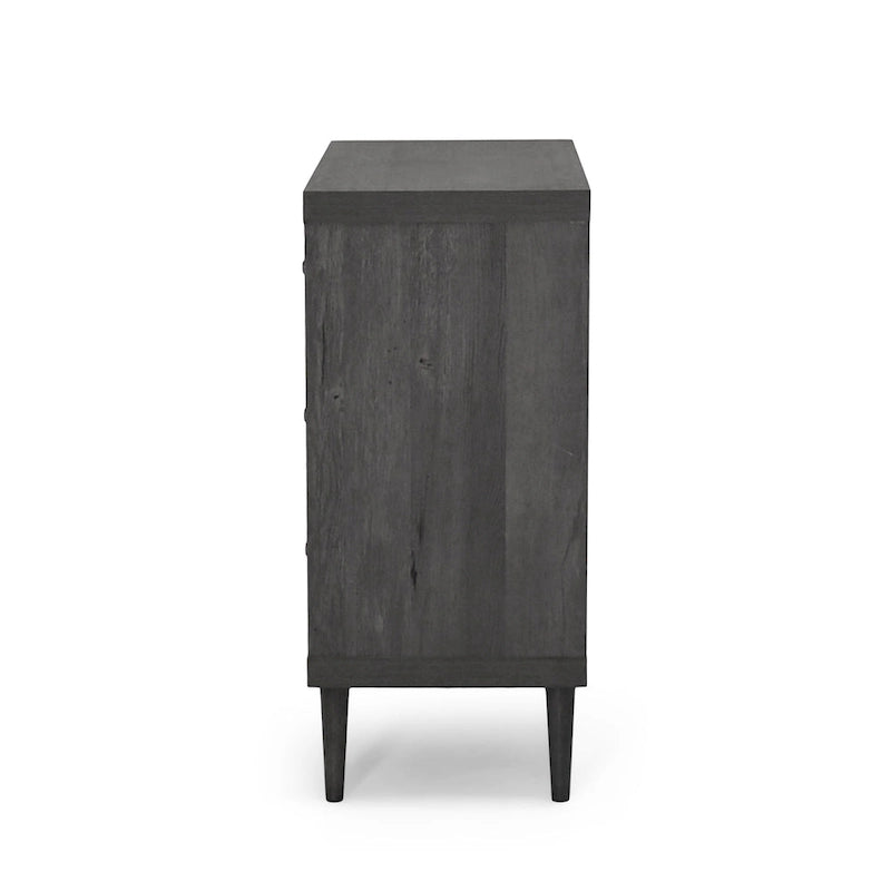 Commode moderne du milieu du siècle à 3 tiroirs