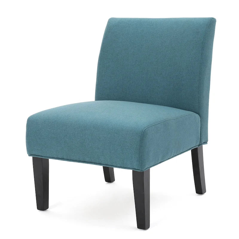 Fauteuil d'appoint en tissu moderne - 22,50 L x 29,50 l x 32,00 H
