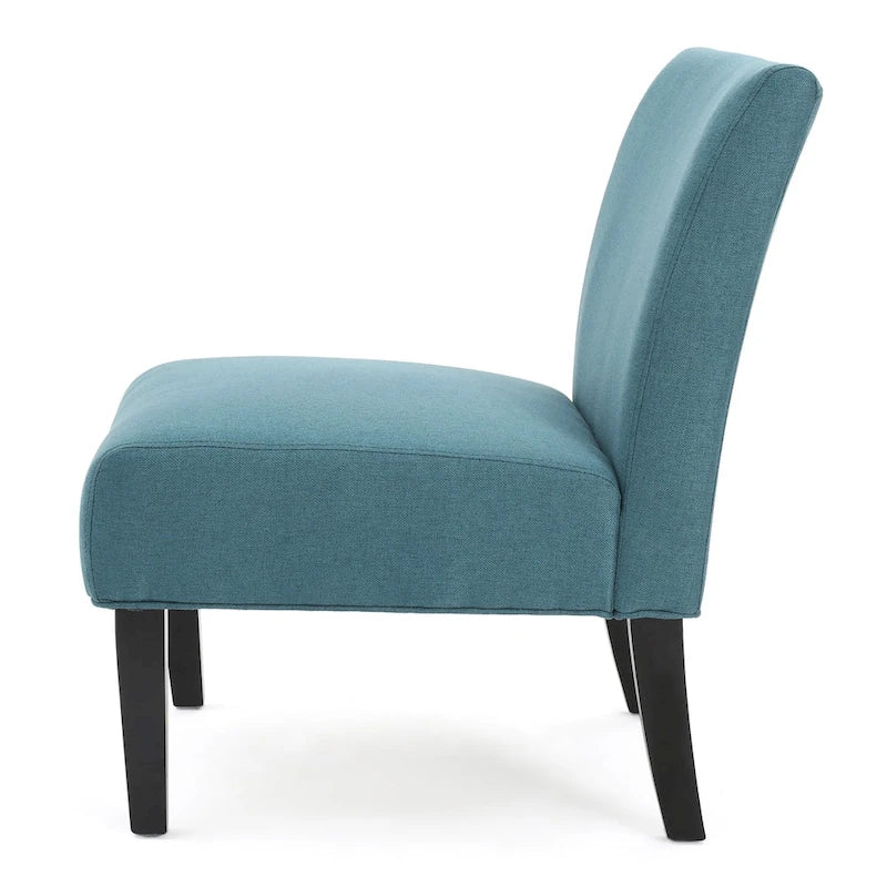 Fauteuil d'appoint en tissu moderne - 22,50 L x 29,50 l x 32,00 H