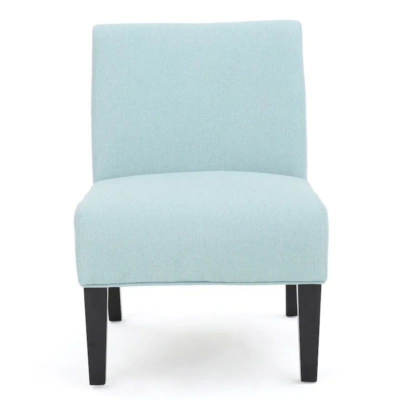 Fauteuil d'appoint en tissu moderne - 22,50 L x 29,50 l x 32,00 H