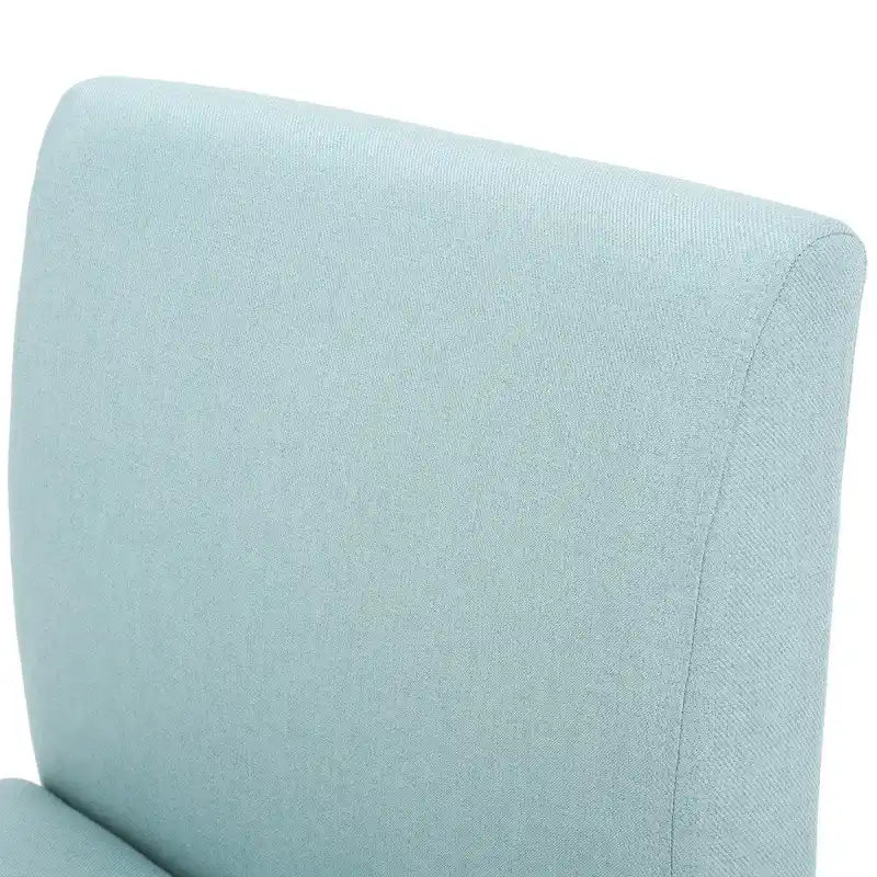 Fauteuil d'appoint en tissu moderne - 22,50 L x 29,50 l x 32,00 H