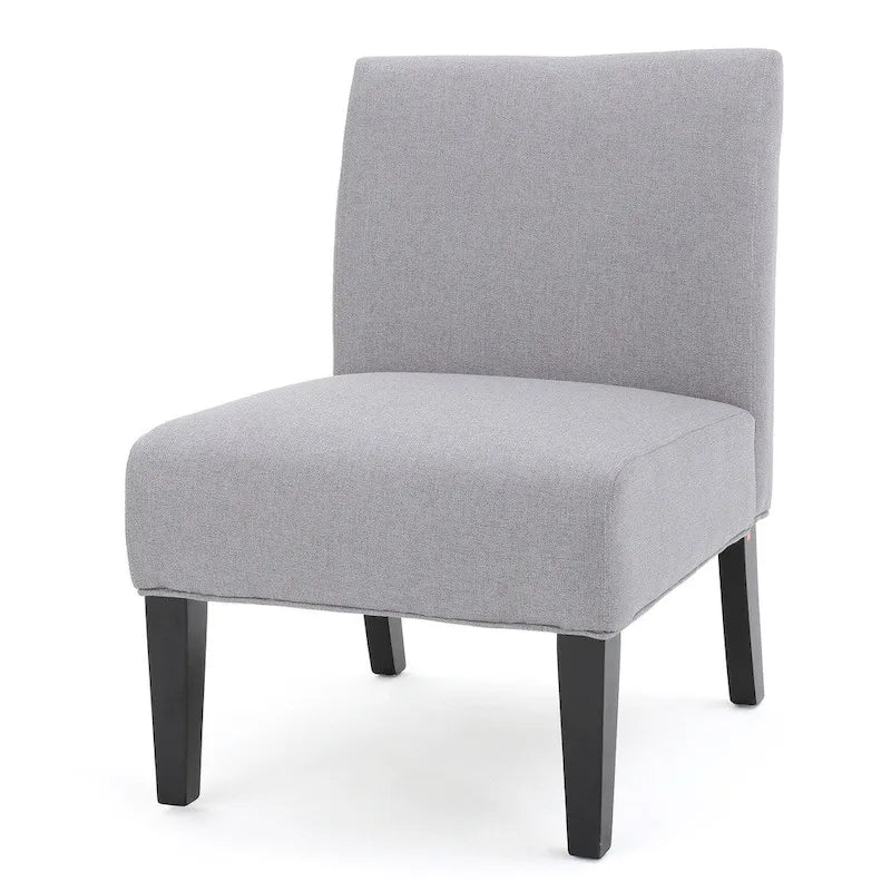 Fauteuil d'appoint en tissu moderne - 22,50 L x 29,50 l x 32,00 H