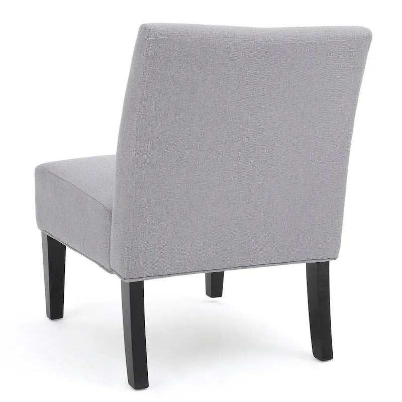 Fauteuil d'appoint en tissu moderne - 22,50 L x 29,50 l x 32,00 H