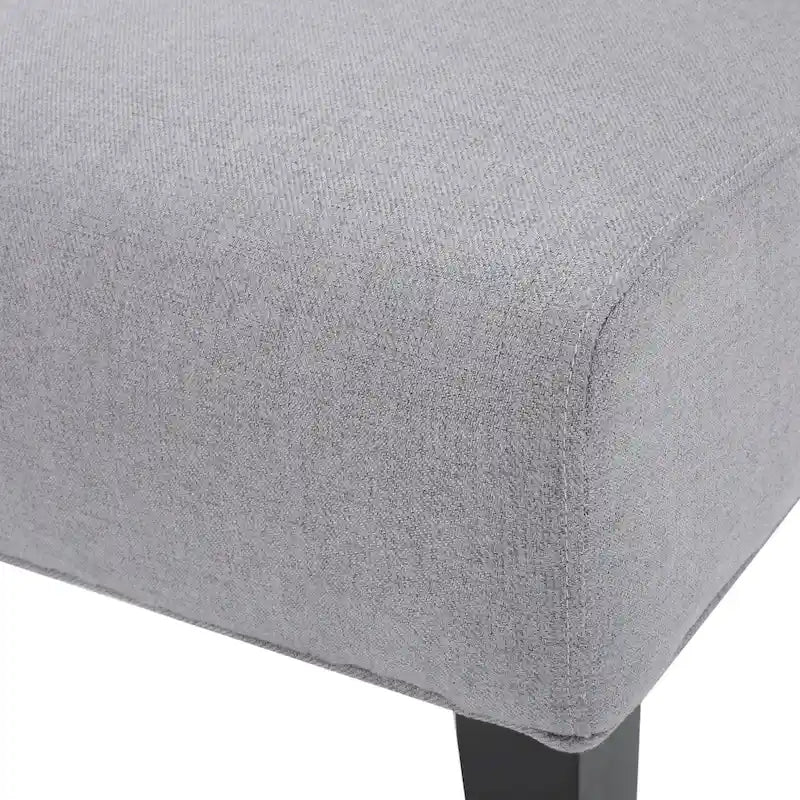 Fauteuil d'appoint en tissu moderne - 22,50 L x 29,50 l x 32,00 H