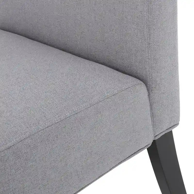 Fauteuil d'appoint en tissu moderne - 22,50 L x 29,50 l x 32,00 H