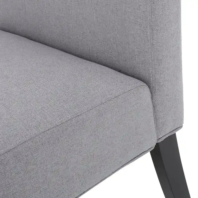 Fauteuil d'appoint en tissu moderne - 22,50 L x 29,50 l x 32,00 H