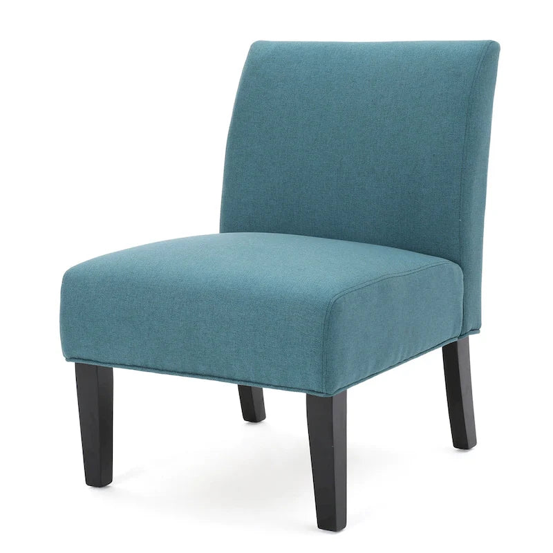 Fauteuil d'appoint en tissu moderne - 22,50 L x 29,50 l x 32,00 H