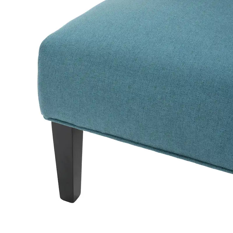 Fauteuil d'appoint en tissu moderne - 22,50 L x 29,50 l x 32,00 H