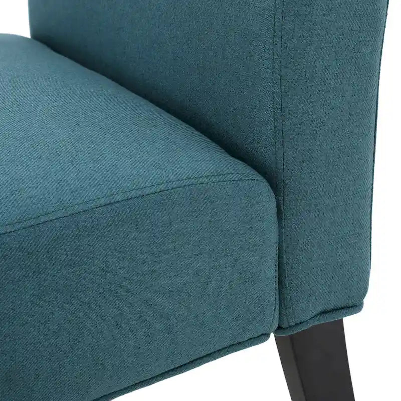 Fauteuil d'appoint en tissu moderne - 22,50 L x 29,50 l x 32,00 H