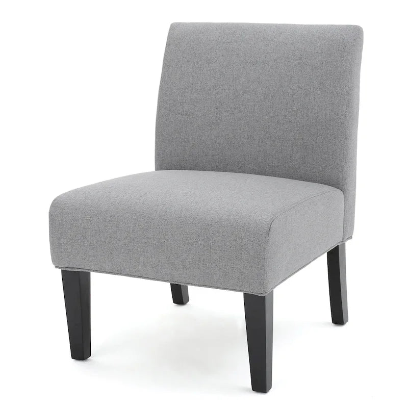 Fauteuil d'appoint en tissu moderne - 22,50 L x 29,50 l x 32,00 H