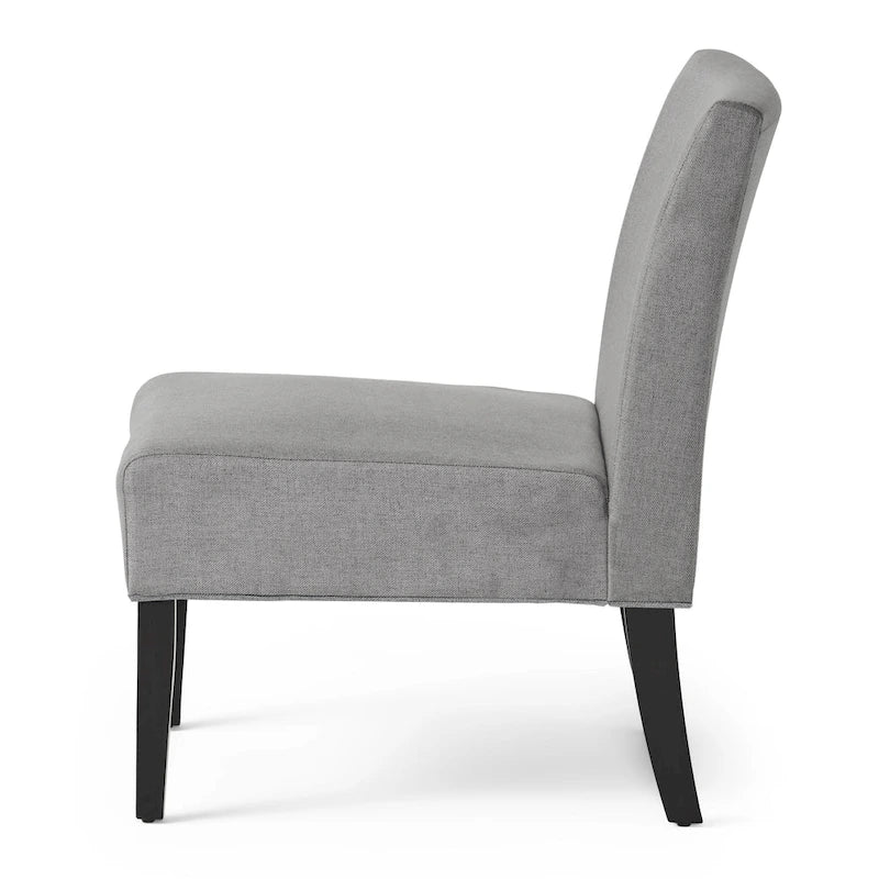 Fauteuil d'appoint en tissu moderne - 22,50 L x 29,50 l x 32,00 H