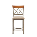 Tabouret de comptoir individuel marron