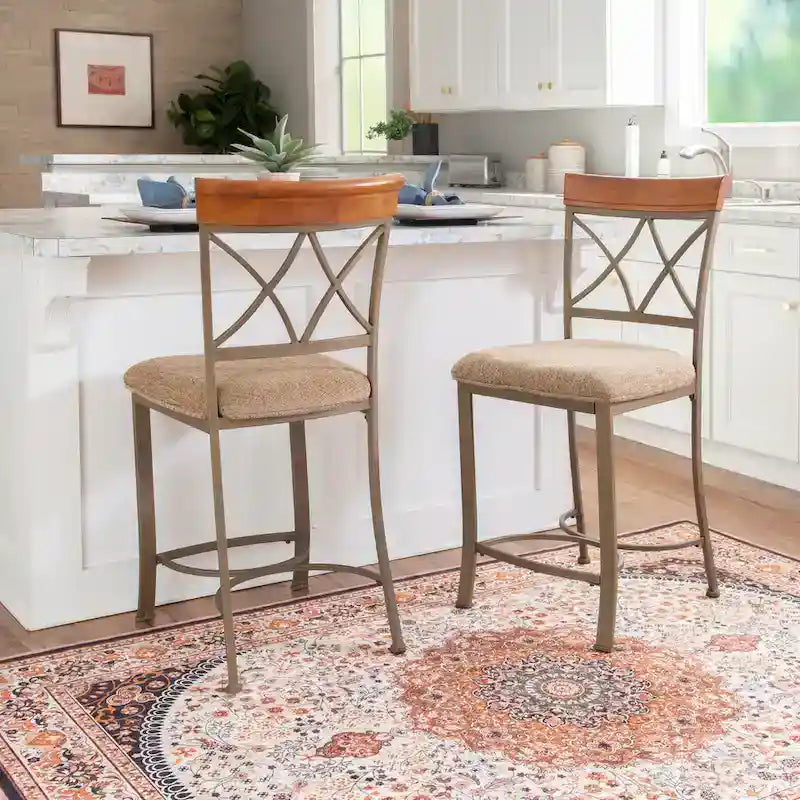 Powell Eden Brown Single Counter Stool