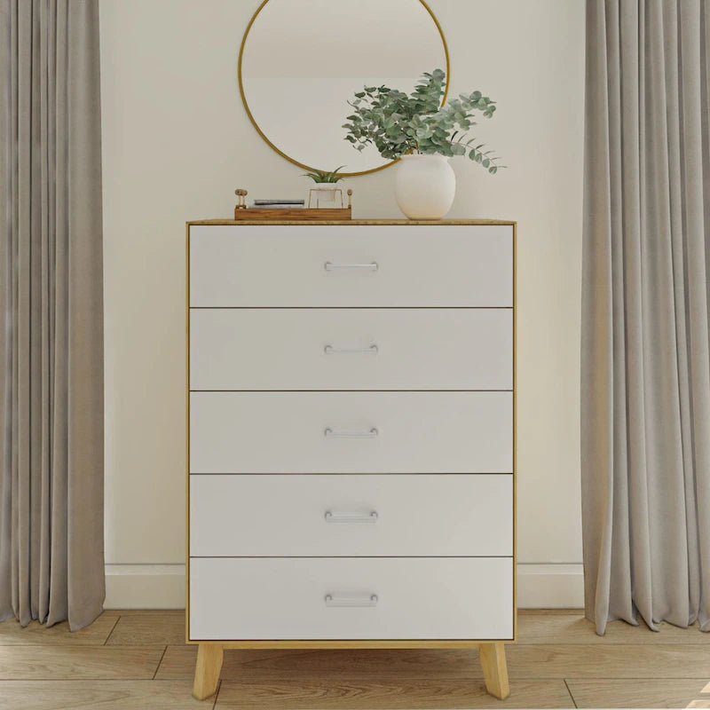 Commode Duo à 5 tiroirs