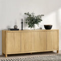 Buffet Orlando chêne 4 portes - 80Lx22Px33H