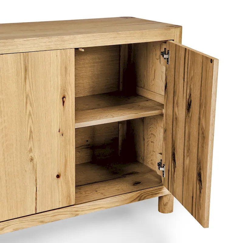 Buffet Orlando chêne 4 portes - 80Lx22Px33H