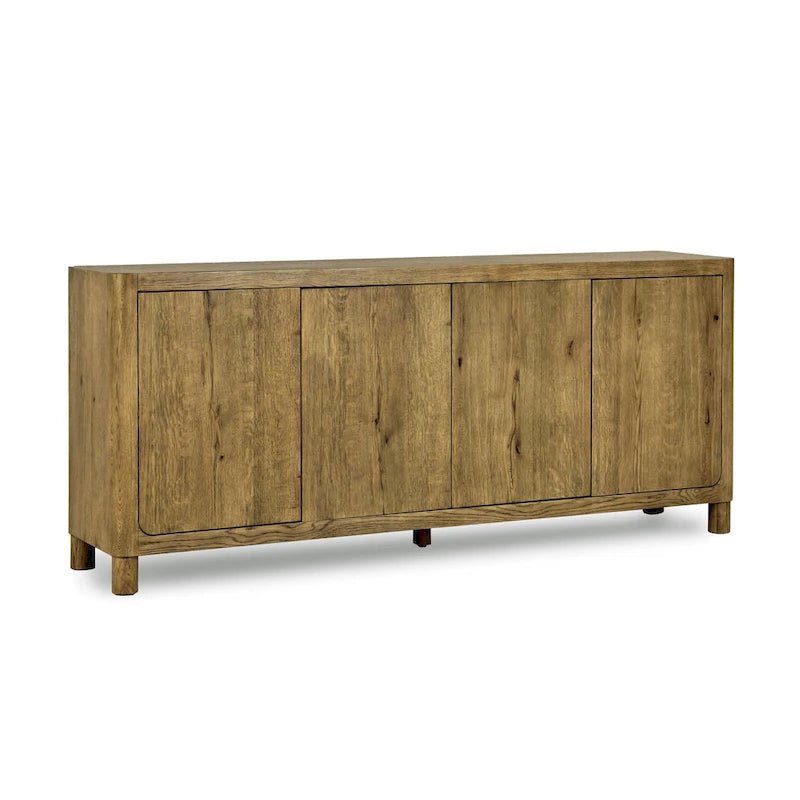 Buffet Orlando chêne 4 portes - 80Lx22Px33H