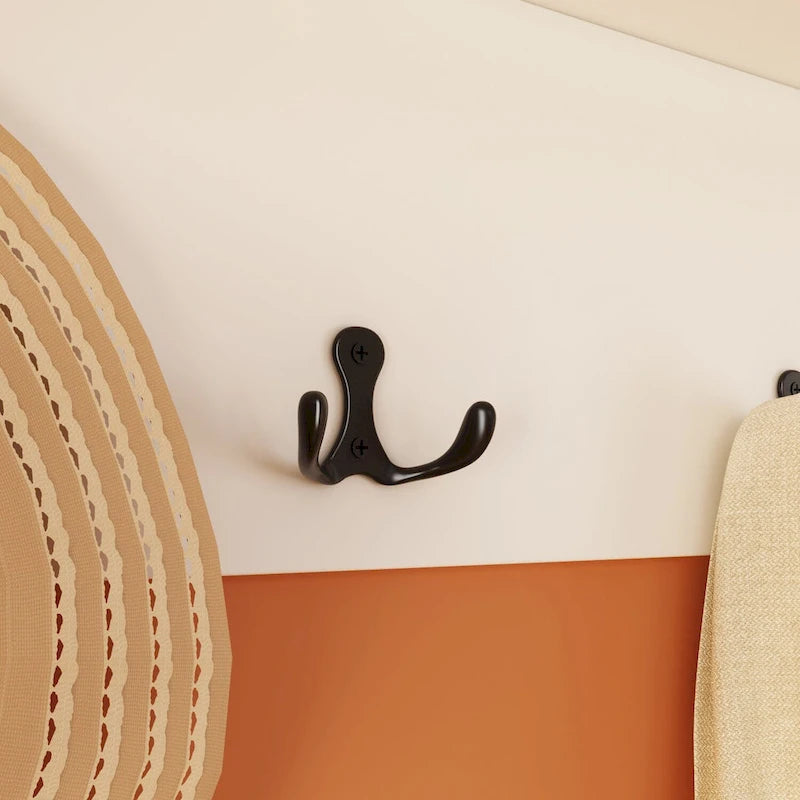 Banc de rangement d'entrée, porte-manteau et organiseur de placard 3-en-1