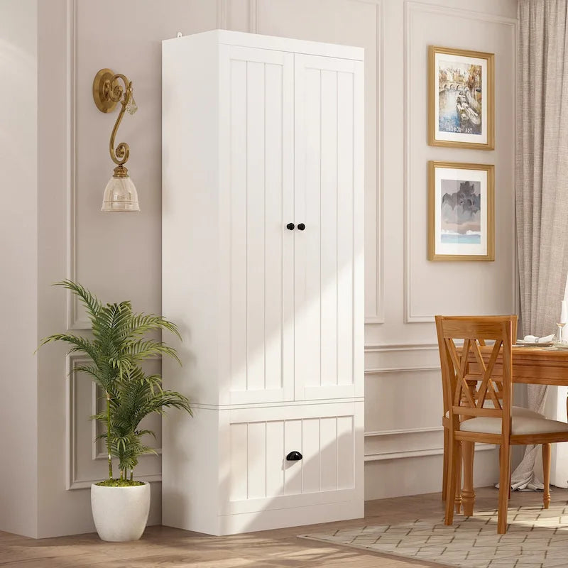Banc de rangement d'entrée, porte-manteau et organiseur de placard 3-en-1