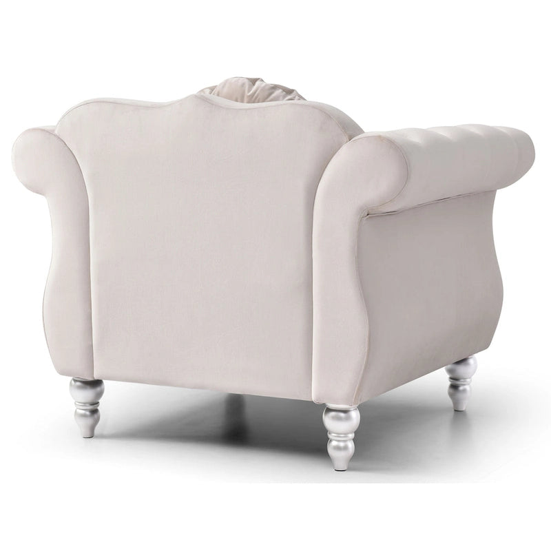 Fauteuil en velours