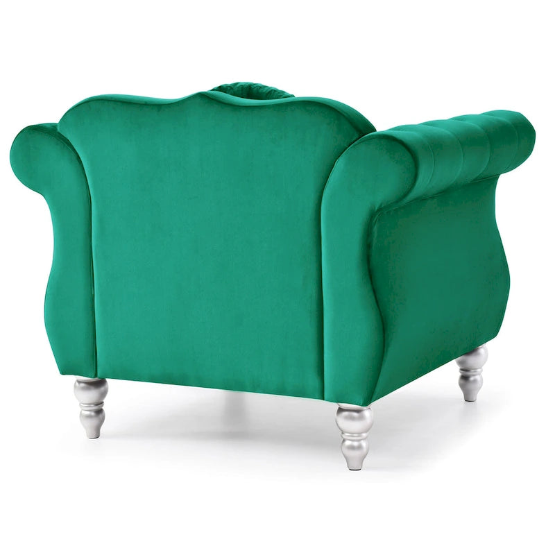 Fauteuil en velours