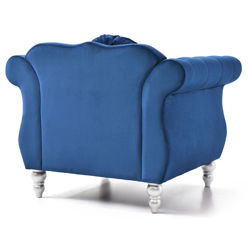 Fauteuil en velours