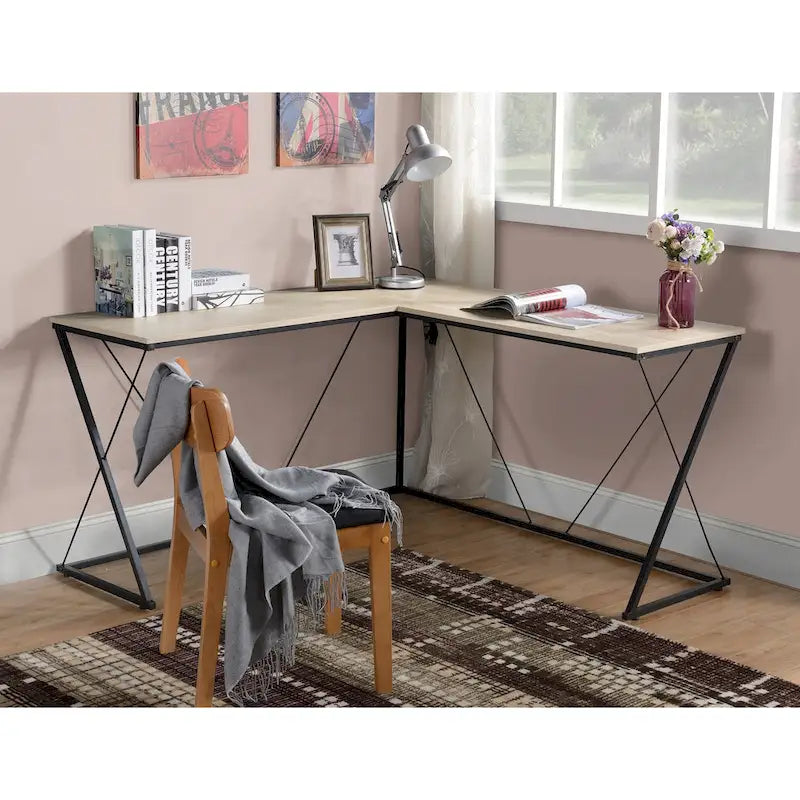 Bureau d'angle en L