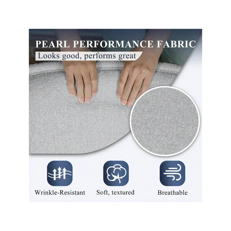 Fauteuil club pivotant rembourré entièrement assemblé