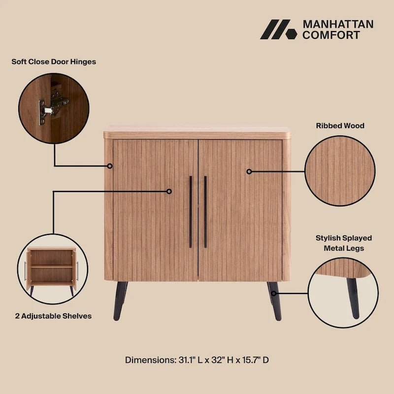 Meuble d'appoint Mid-Century Modern