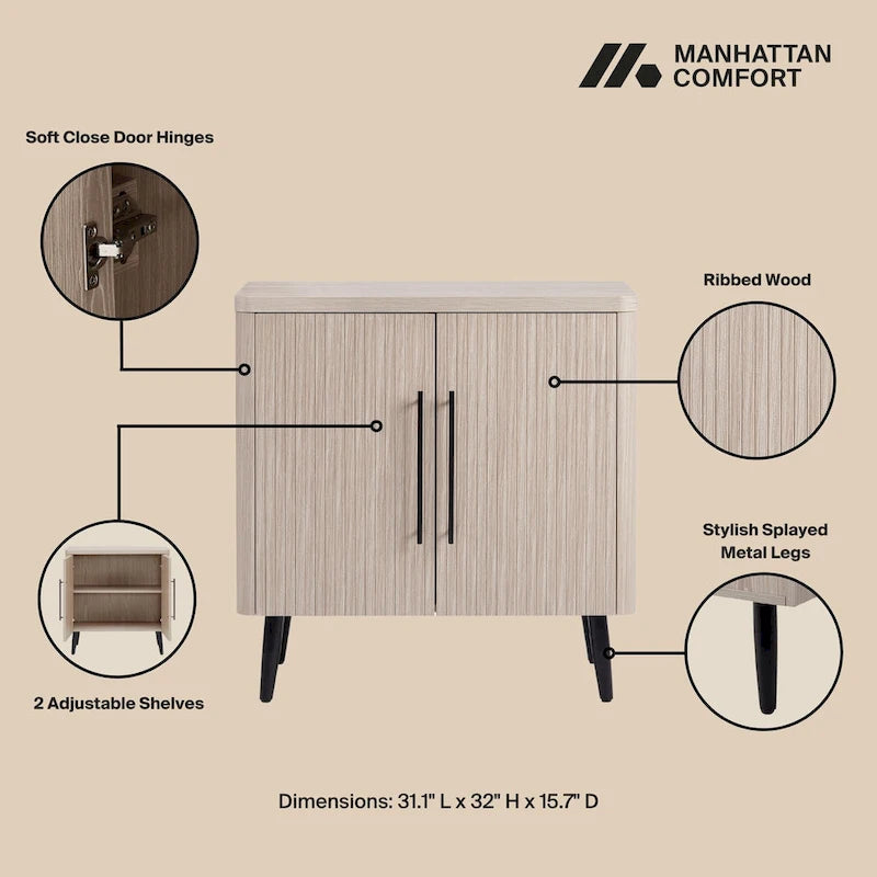 Meuble d'appoint Mid-Century Modern