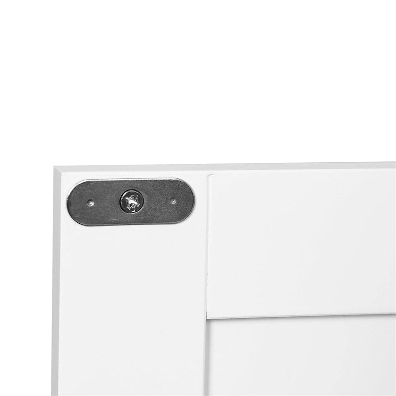 Meuble de Rangement au Sol pour Salle de Bain avec Double Porte