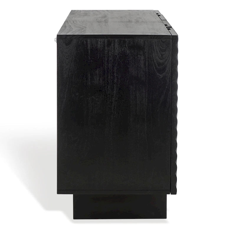 Buffet en bois à 4 portes - 68Lx18Px30H