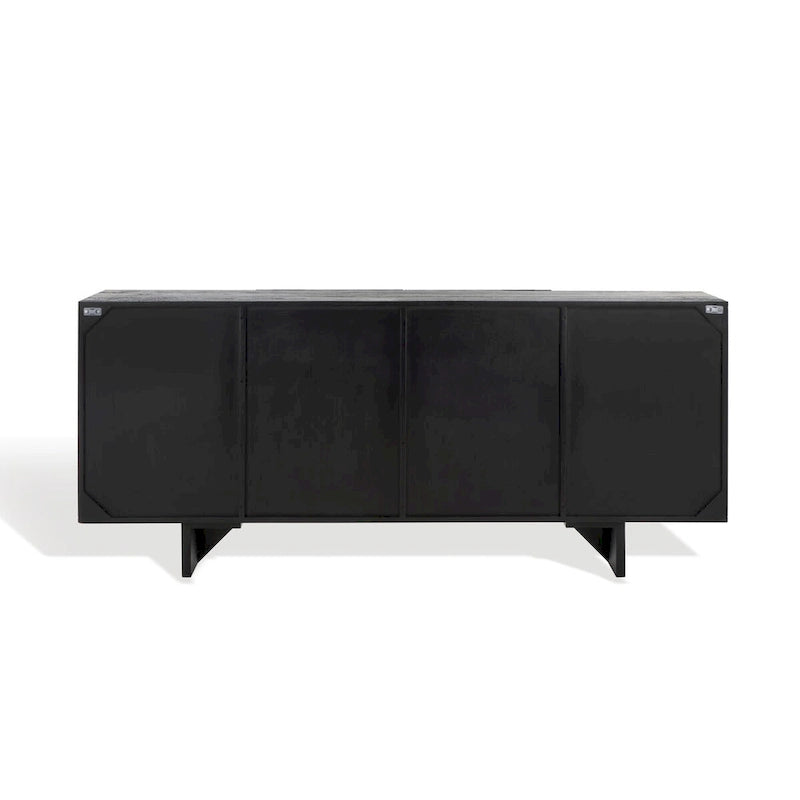 Buffet en bois à 4 portes - 68Lx18Px30H