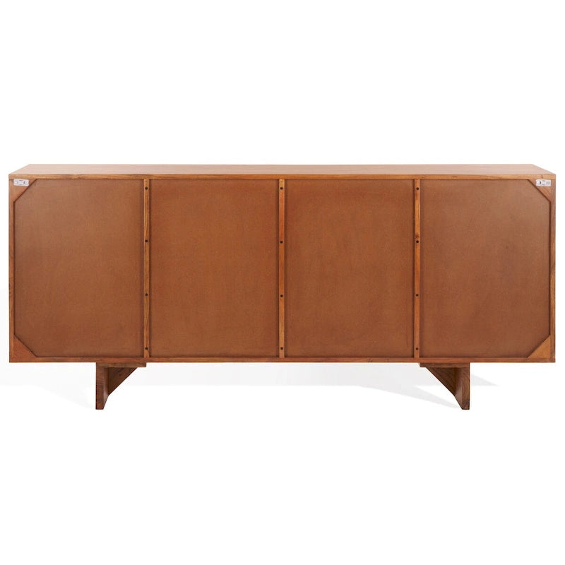 Buffet en bois à 4 portes - 68Lx18Px30H